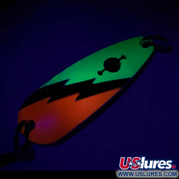 Red Eye Lures Red Eye Evil Eye Ondulante, Giallo/Arancio/Nickel, #7319
