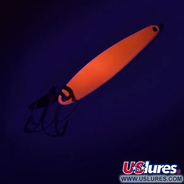 Bay de Noc Swedish Pimple Cucchiaino Jig, Rosa, 7g, UV Glow, #7325