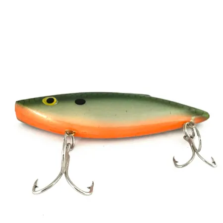 Bill Lewis Rat-L-Trap Lipless, Grigio/Verde/Arancio, 14g, #7326