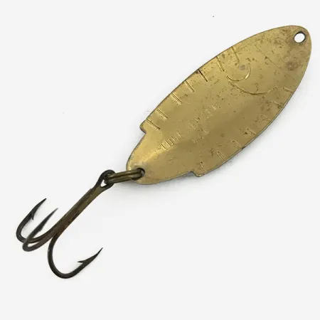 Ondulante Luhr Jensen Krocodile, Black Trout, 7g, Ottone, #7339