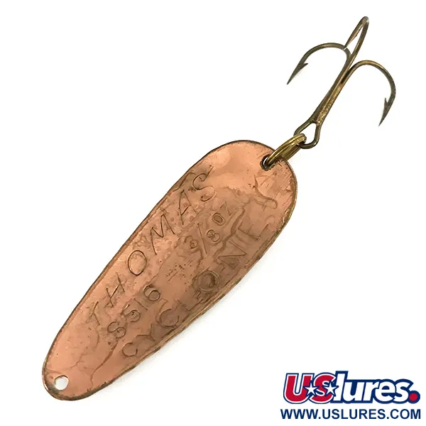 Thomas Syclone Ondulante, Rame Martellato, 10g, Punti Colorati, #7342