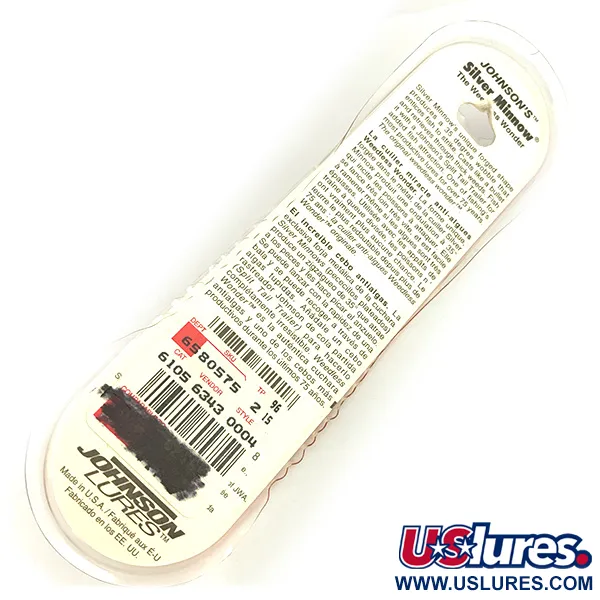 Ondulante Johnson Silver Minnow, Argentato, 14g, Paletta, #7360