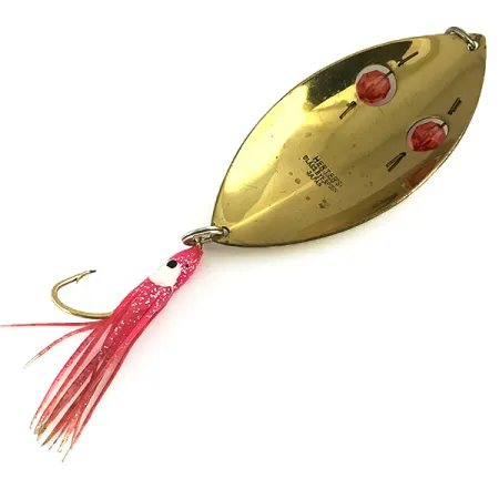 Herter's Glass eye spoon Ondulante, Gold/Red Eyes, 55g, Occhi vetro, #7374