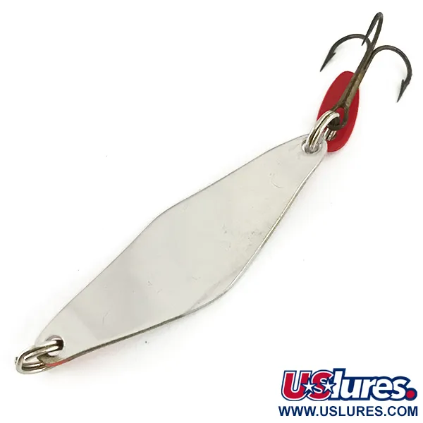 Bay de Noc Do-Jigger Ondulante, Nichel / Rosso, 10g, Luce UV, #7397