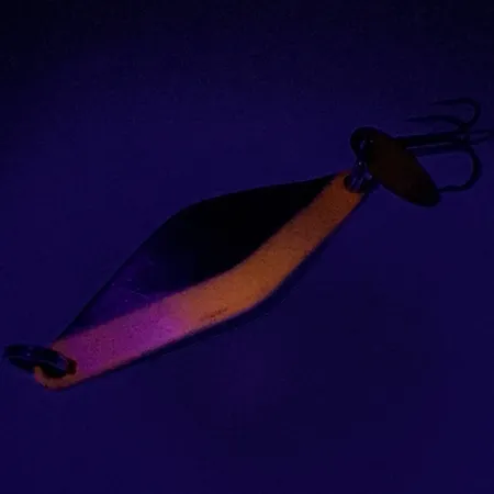 Bay de Noc Do-Jigger Ondulante, Nichel / Rosso, 10g, Luce UV, #7397