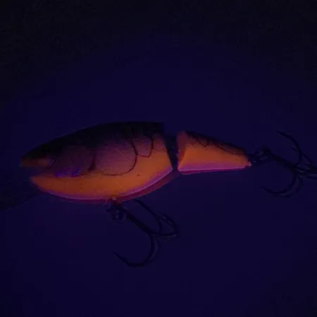 Rapala Jointed Shad Rap JSR07 Esca, Verde/Arancio, 12g, #7401