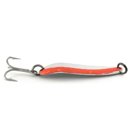 Luhr Jensen Krocodile Die #4 UV Ondulante, Nichel / Rosso, 19g, UV, #7411