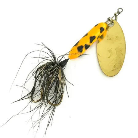 Worden’s Original Rooster Tail 3 Rotante, Oro, 6g, Piume, #7412