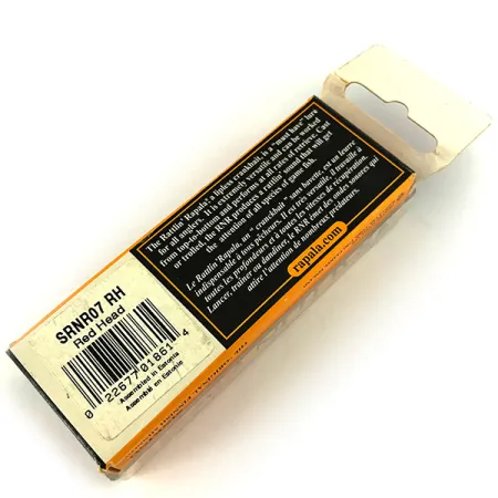 Rapala Rattl'n RAP Lipless Crankbait, Red Head, 16g, Affondante, #SRNR07 RH