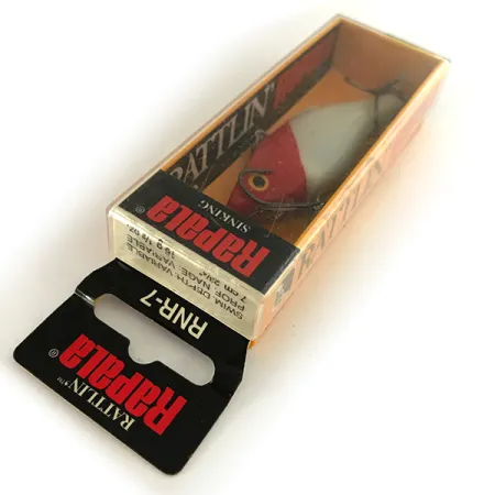 Rapala Rattl'n RAP Lipless Crankbait, Red Head, 16g, Affondante, #SRNR07 RH