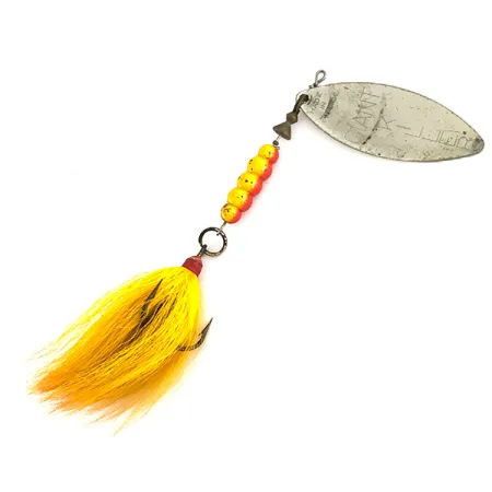 Mepps Giant Killer Cucchiaino, Argento, 30g, Ancora Piumata, #7434