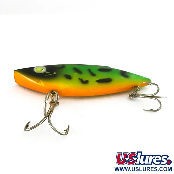 Bill Lewis Rat-L-Trap Crankbait Lipless, Fire Tiger, 14g, Glow, #7437