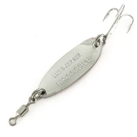 Luhr Jensen Krocodile UV Ondulante, Nichel/Arancio, 7g, UV, #7447