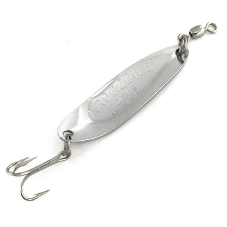 Luhr Jensen Krocodile Die #3 UV Ondulante, Nichel/Arancio, 10g, #7448