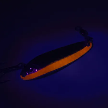 Luhr Jensen Krocodile Die #3 UV Ondulante, Nichel/Arancio, 10g, #7448