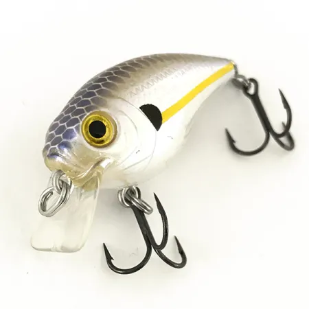 H2O XPRESS Crankbait, Bianco/Giallo, 6g, Rattling, #7456