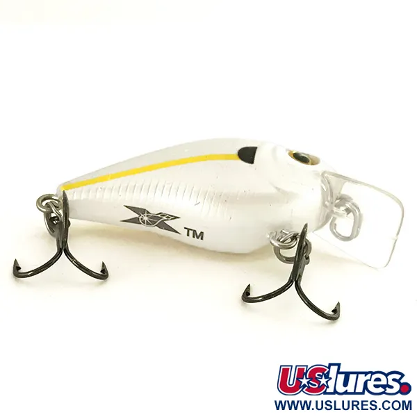 H2O XPRESS Crankbait, Bianco/Giallo, 6g, Rattling, #7456
