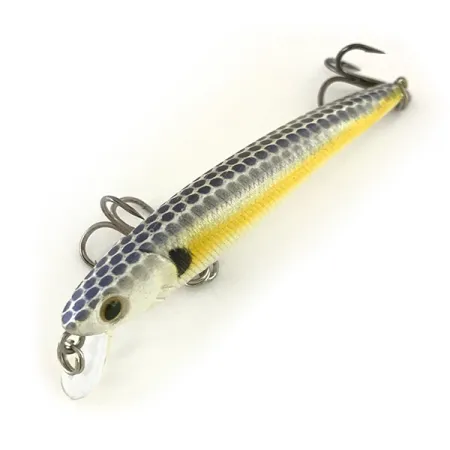 Matzuo Phantom Minnow Suspending Jerkbait, Giallo/Bianco, 5g, Rattle, #7457