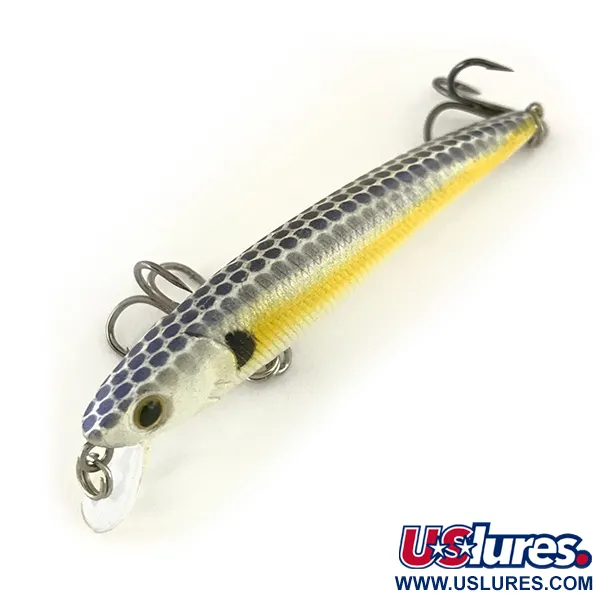 Matzuo Phantom Minnow Suspending Jerkbait, Giallo/Bianco, 5g, Rattle, #7457
