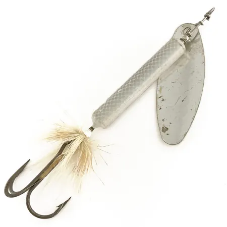 Worden's Striper Rooster Tail Cucchiaino, Bianco, 28g, Foglia Salice, #7463