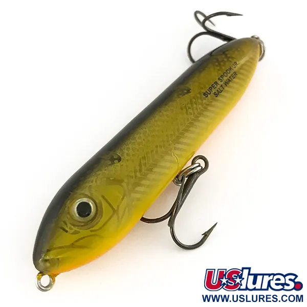 Heddon Excalibur Super Spook Saltwater, Oliva, 14g, Topwater, #7475