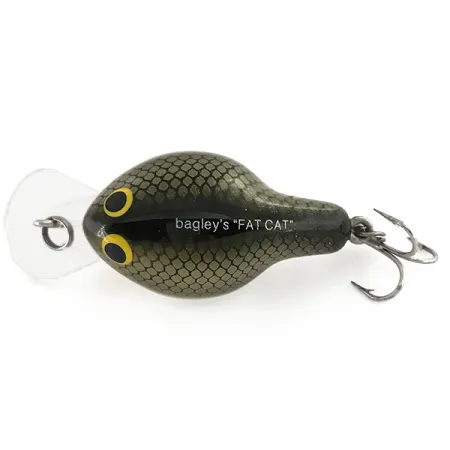 Bagley's Fat Cat Crankbait, TS, 9g, Galleggiante, Rattling, #7481