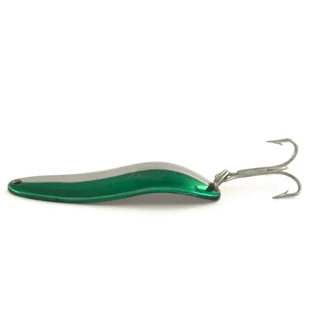 Dardevle Cop-E-Cat 7300 Ondulante, Nichel/Verde, 10g, Oscillazione, #7487