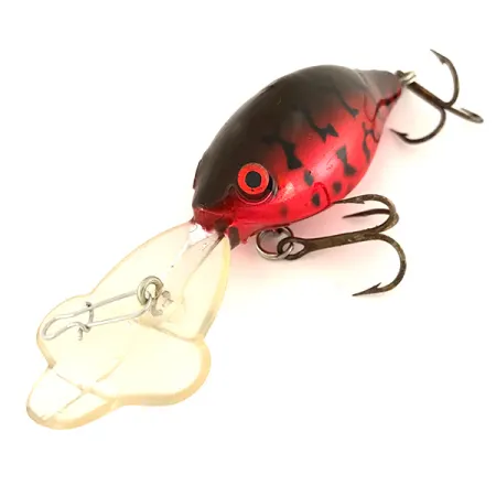Luhr Jensen Hot Lips Express Crankbait, Red Tiger, 12g, Profondo, #7507
