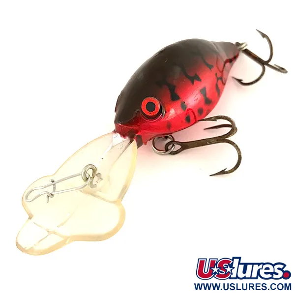 Luhr Jensen Hot Lips Express Crankbait, Red Tiger, 12g, Profondo, #7507