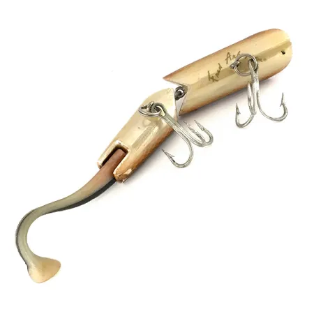 Fred Arbogast A.C. Plug Vintage Popper, Marrone, 28g, Snodato, #7508