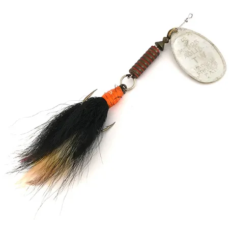 Mepps Aglia 5 dressed Cucchiaino, Argento, 14g, Amo vestito, #7521