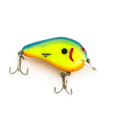 Bomber SQUARE A Crankbait, OB, 6g, Luminescente, #7527