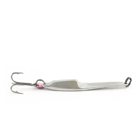 Johnson Lujon Jig Lure Jig, Nickel, 14g, Aletta rosa, #7541