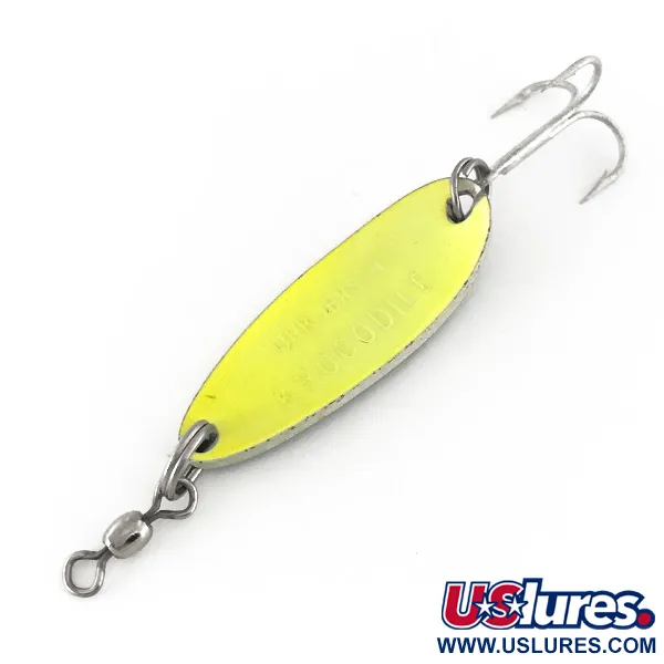 Luhr Jensen Krocodile UV Ondulante, UV Glow, 9g, Ancoretta, #7542