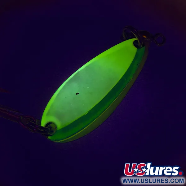Luhr Jensen Krocodile UV Ondulante, UV Glow, 9g, Ancoretta, #7542