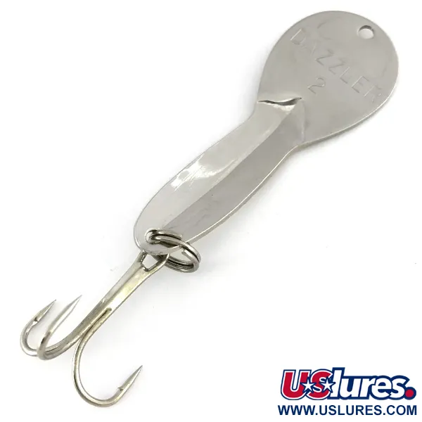 Acme Dazzler #2 Ondulante, Nickel martellato, 7g, Acque basse, #7547