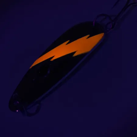 Red Eye Evil Eye UV Ondulante, Nickel/Arancione/Red Eye, 14g, UV, #7556