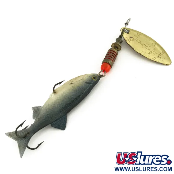 Mepps Aglia Long 2 Mino Cucchiaino, Ottone, 9g, Esca morbida, #7563