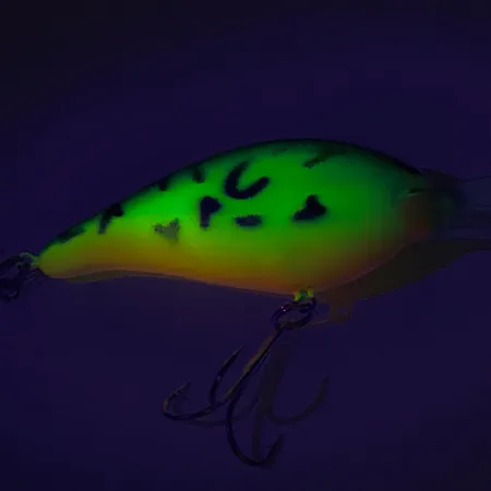 Norman Deep Little N UV Crankbait, Fire Tiger, 16g, UV attivo, #7572