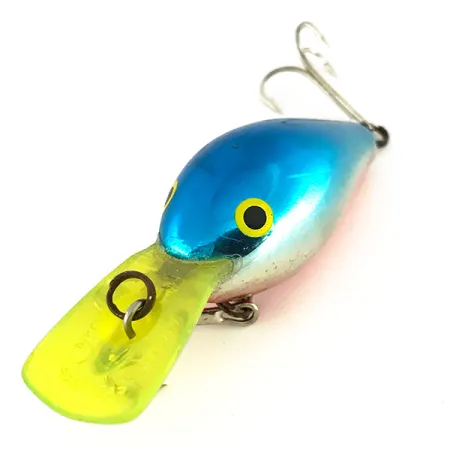 Rapala Fat Rap Crankbait, Silver Blue, 8.8g, Deep Diver, #7573