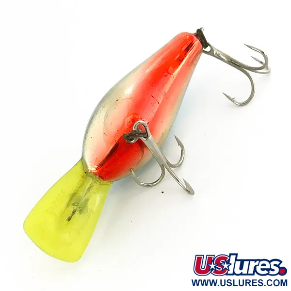 Rapala Fat Rap Crankbait, Silver Blue, 8.8g, Deep Diver, #7573