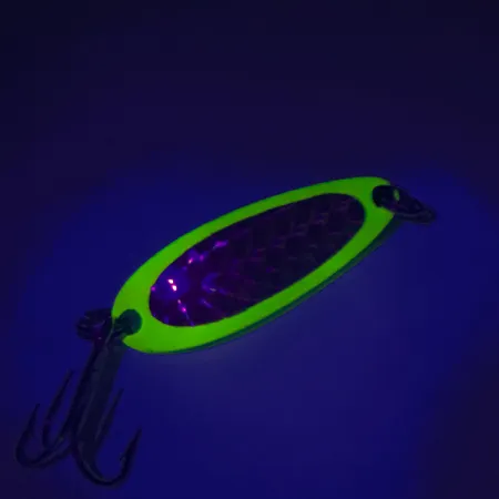 Luhr Jensen Krocodile UV Ondulante, Yellow, 9g, UV Reagente, #7604