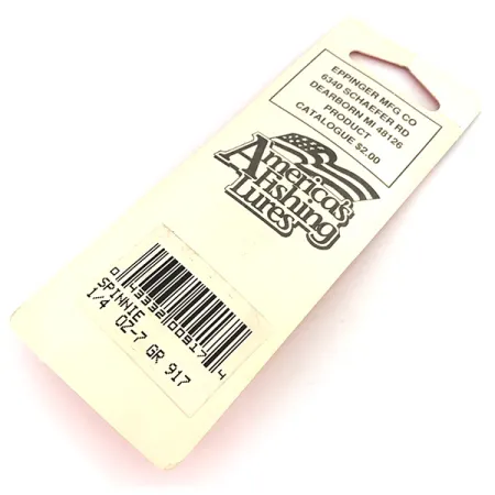 Dardevle Spinnie Ondulante, Five of Diamonds, 7g, Vintage, #7608