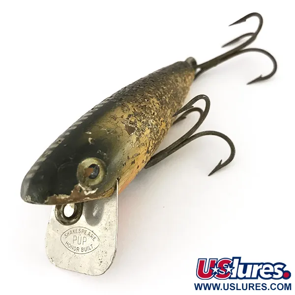 Shakespeare PUP Honor Built Esca, Oro, 14g, Legno, #7645