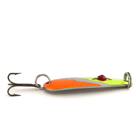 Red Eye Evil Eye UV Ondulante, Nickel/Arancio/Chartreuse, 14g, UV, #7648