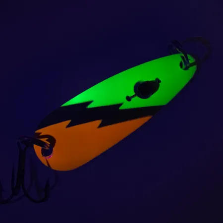 Red Eye Evil Eye UV Ondulante, Nickel/Arancio/Chartreuse, 14g, UV, #7648