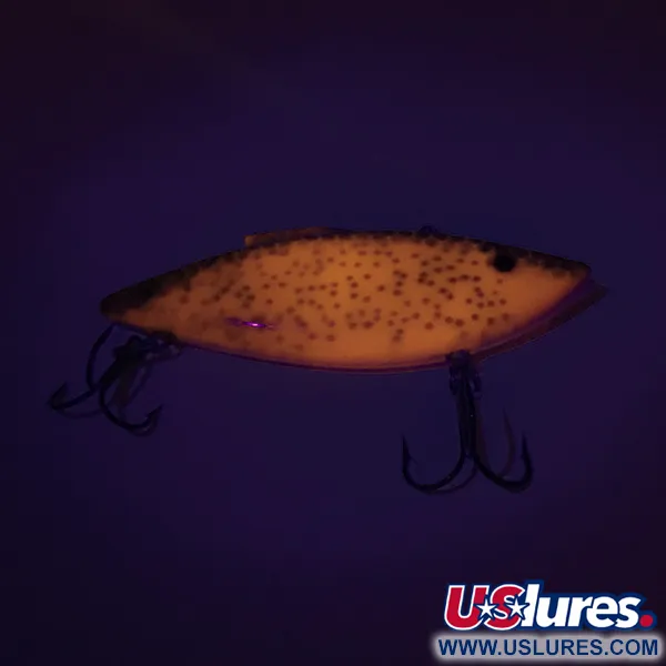 Bill Lewis Rat-L-Trap Crankbait Lipless, Cherry Bomb, 14g, Glow, #7666