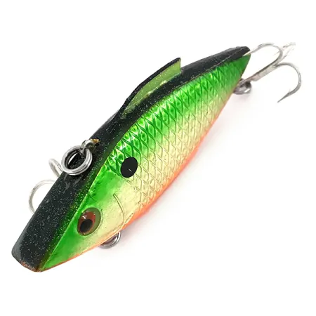 Bill Lewis Rat-L-Trap Lipless Crankbait, Verde-Oro, 14g, #7667