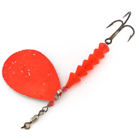 Luhr Jensen Dave Davis UV Cucchiaino Traina, Nichel/Rosa, 17g, UV, #7673