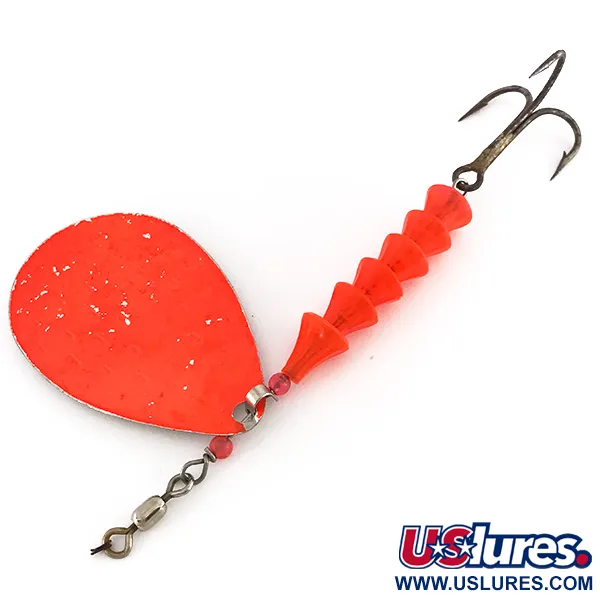 Luhr Jensen Dave Davis UV Cucchiaino Traina, Nichel/Rosa, 17g, UV, #7673